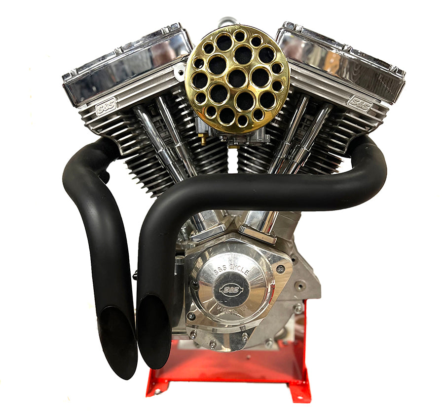 HARLEY Wyatt Gatling Brass Drilled CV Air Cleaner fits 1988-2006 XL, 1993-2006 FX,