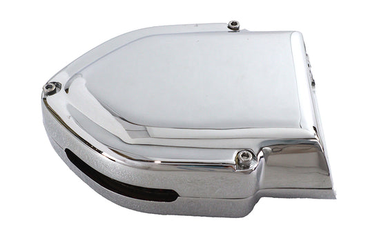 HARLEY Wyatt Gatling Chrom V-Charger Luftfilter passend für 1991-2017 FXD, 1988-2021 XL, 1990-2015 FX