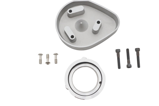 HARLEY Mini Teardrop Mikuni Carburetor Cover Kit Fits 0- Custom, application for 42mm and 44mm Mik