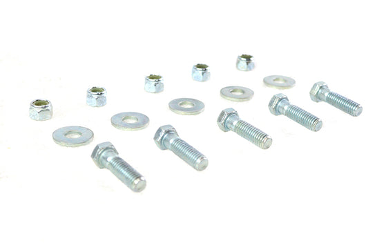 HARLEY Kettenradschrauben-Kit verzinkt, passend für 1979-1990 XL, 1973-1984 FX, 1973-1984 FL