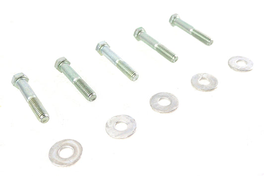 HARLEY verzinkter Kettenrad-Hardware-Kit, passend für 2006–2017 FXD, 2007 und neuere FLST, 2007 und neuere FXST,
