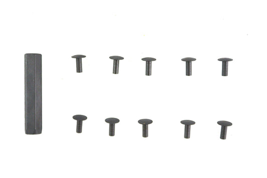 HARLEY Fender-zu-Halterungs-Nietensatz passend für 1941-1954 FL,