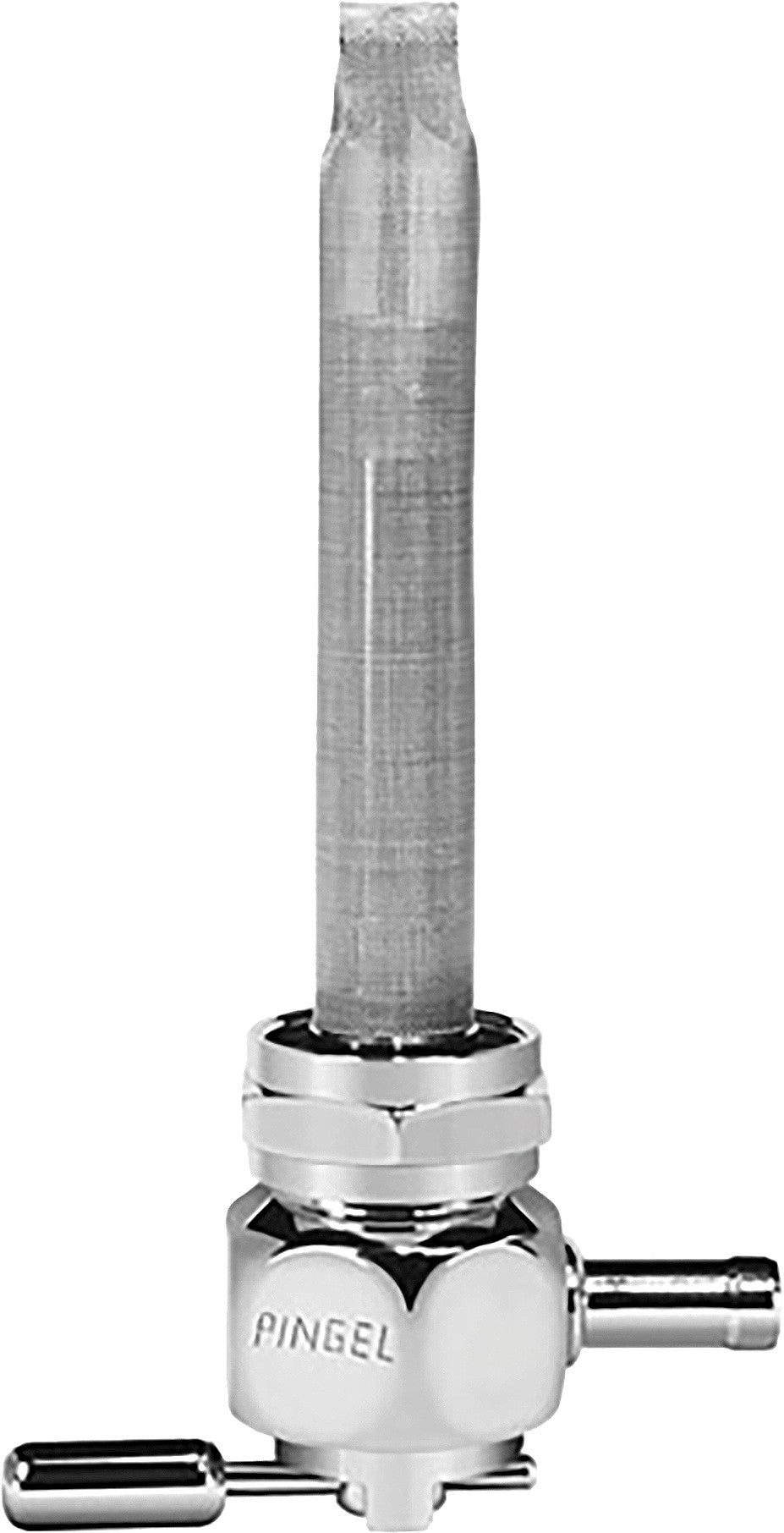 HARLEY PINGEL ENT POWER-FLO PETCOCK OVAL 22MM RES CHROME `75-UP 6311-CHO