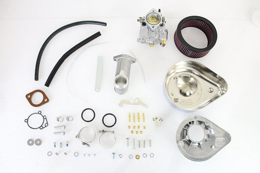 HARLEY S&S 1-7/8 Zoll Super E Vergaser Kit Passend für 1941-1965 FL, 1936-1952 EL,