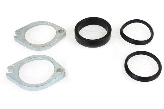 HARLEY Sifton Ansaugkrümmer-Flansch-Kit Zink Passend für 1986–1999 FXST, 1986–1999 FLST, 1986–1999 FLT