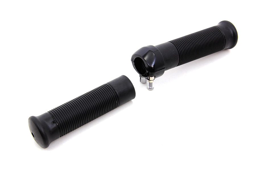 HARLEY 1 inch Twist Grip Assembly Black fits 0- Custom, application