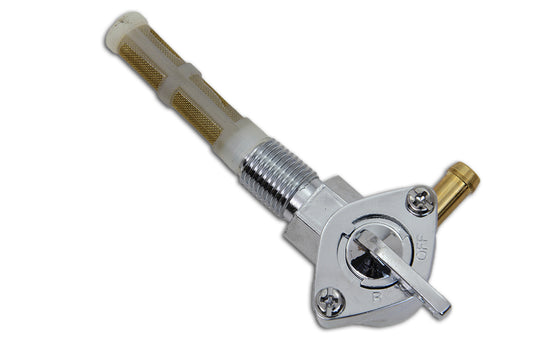 HARLEY Chrome Petcock with 90° Outlet Fits 0- Custom, application