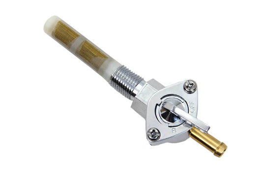 HARLEY Chrome Petcock with Straight Outlet Fits 0- Custom, application