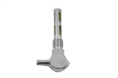 HARLEY Petcock Right Outlet Chrome fits 1965-1974 FL, 1971-1974 FX, 1955-1974 XL,