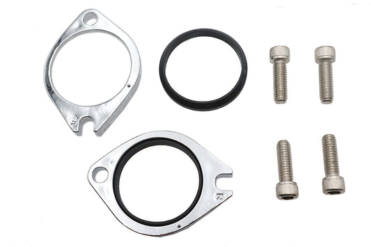 HARLEY Ansaugkrümmerflansch-Kit Chrom Passend für 1986-1999 FXST, 1986-1999 FLST, 1986-1999 FLT, 1
