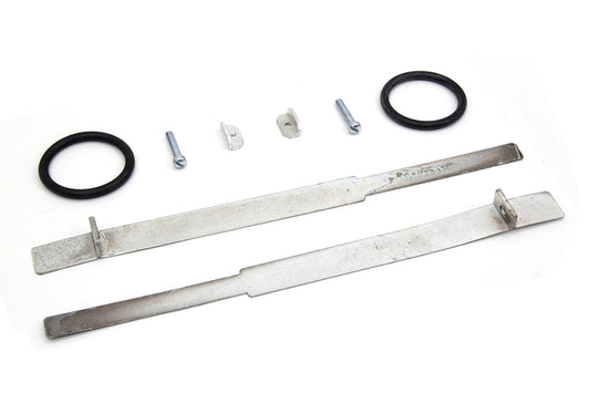 HARLEY Replika Kadmium Ansaugkrümmer-Klemmsatz Passend für 1957-1977 XL, 1955-1977 FL, 1971-1977 FX,