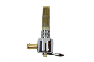 HARLEY Sifton Chrome Petcock Forward Facing fits 1965-1974 FL, 1971-1974 FX, 1955-1974 XL,