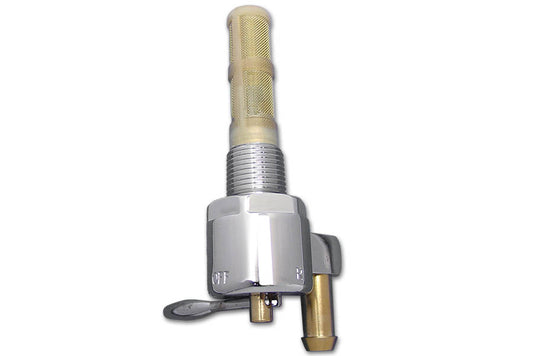 HARLEY Sifton Chrome Petcock Down Facing fits 1965-1974 FL, 1971-1974 FX, 1955-1974 XL,