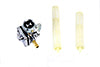 HARLEY Petcock with Male Thread Chrome fits 1995-2001 FXST, 1995-2001 FLST, 1995-2001 FLT, 1995-2001 FXD,
