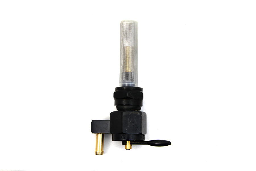 HARLEY Sifton Black Hex Petcock Down Facing fits 1975-1984 FL, 1975-1984 FX, 1984-1994 FXST, 1986-1994 FLST, 1975-1995 XL, 1982-1984 FXR,