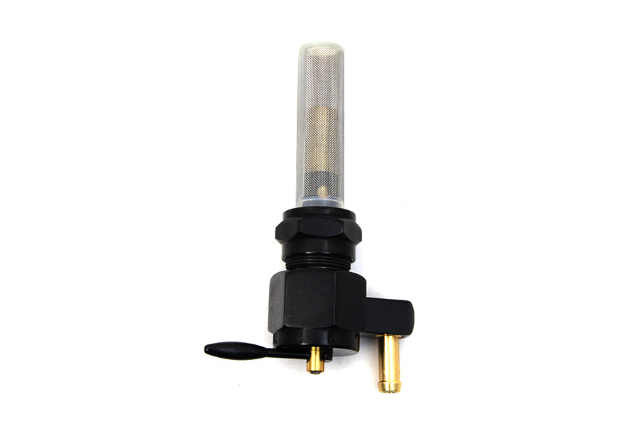 HARLEY Sifton Black Hex Petcock Down Facing fits 1975-1984 FL, 1975-1984 FX, 1984-1994 FXST, 1986-1994 FLST, 1975-1995 XL, 1982-1984 FXR,