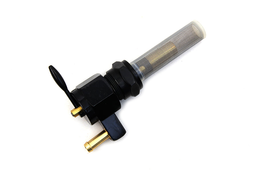 HARLEY Sifton Black Hex Petcock Down Facing fits 1975-1984 FL, 1975-1984 FX, 1984-1994 FXST, 1986-1994 FLST, 1975-1995 XL, 1982-1984 FXR,