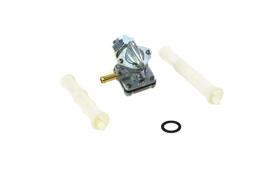 HARLEY Petcock with Male Thread Natural Alloy fits 1995-2001 FLT, 1995-2001 FLST, 1995-2001 FXST, 1995-2001 FXD,