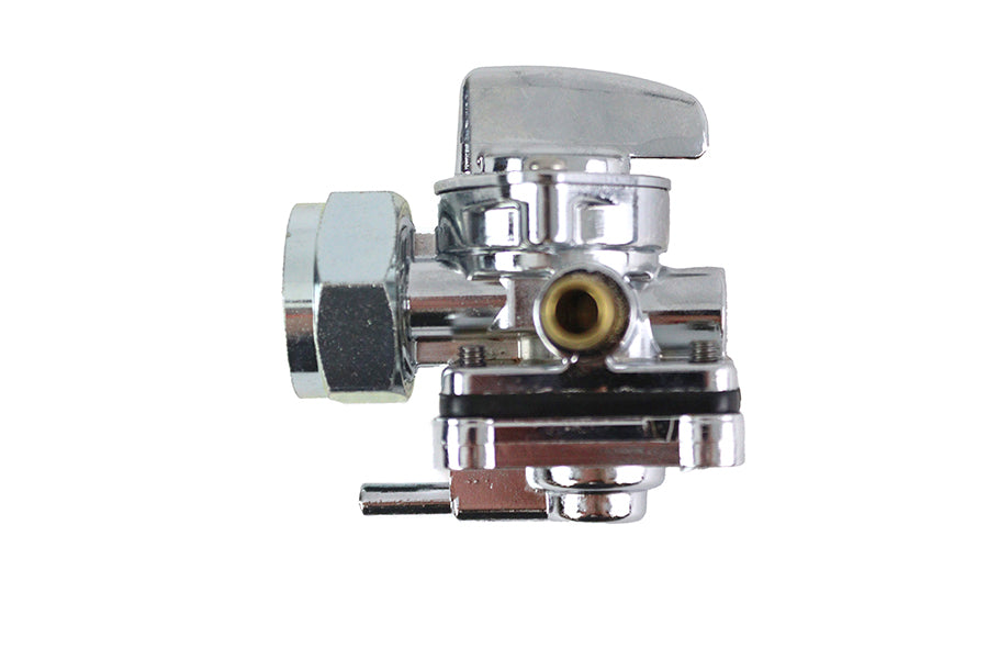 HARLEY Petcock Fuel Valve Chrome fits 2002-2006 FLT, 2002-2006 FLST, 2002-2006 FXST, 2002-2006 FXD,