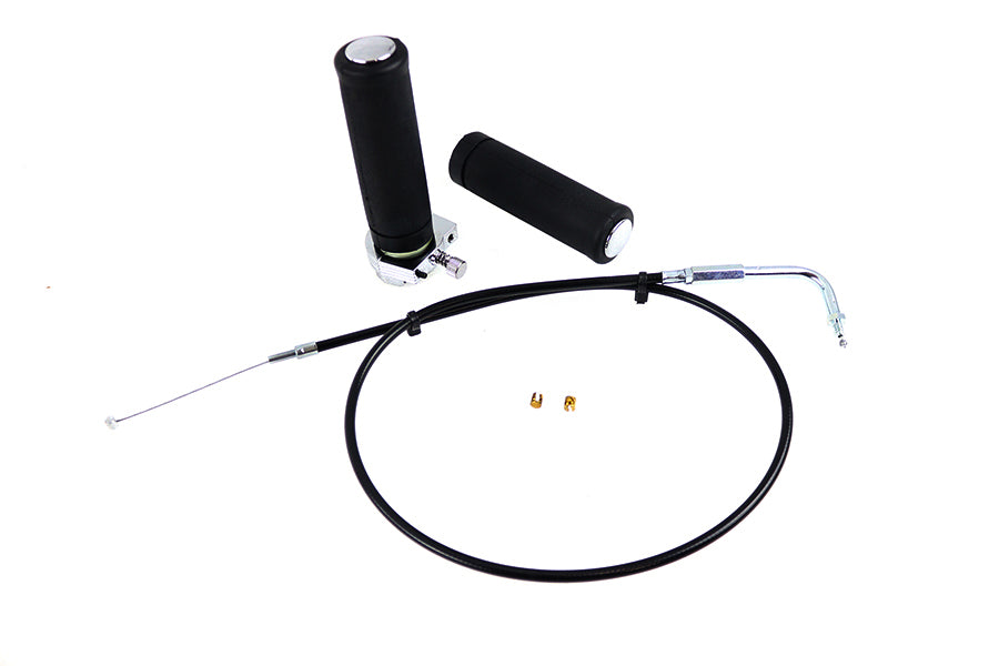 HARLEY Handlebar Throttle Cable Assembly Single fits 1974-1980 FX, 1974-1980 FL, 1974-1980 XL,