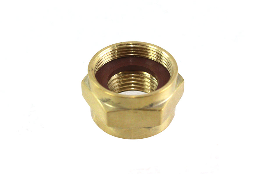 HARLEY 3/8 NPT-22MM Petcock Nut fits 1975-1984 FX, 1975-1984 FL, 1982-1994 FXR, 1991-2017 FXD, 1975-1995 XL, 1986-2017 FLST, 1984-2017 FX