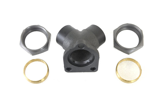 HARLEY Zicad verchromter 45 Zoll Ansaugkrümmer-Kit passend für 1937-1973 G, 1937-1952 W,