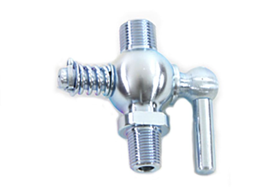 HARLEY Zicad Right Side Petcock fits 1936-1939 UL, 1916-1926 J, 1927-1936 VL,