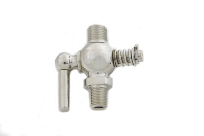 HARLEY Replica Petcock Nickel Plated fits 1936-1939 UL, 1915-1926 J, 1930-1936 VL,