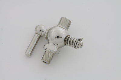 HARLEY Replica Petcock Nickel Plated fits 1936-1939 UL, 1915-1926 J, 1930-1936 VL,