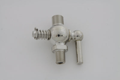 HARLEY Replica Petcock Nickel Plated fits 1936-1939 UL, 1915-1926 J, 1930-1936 VL,