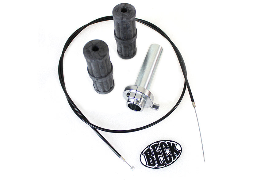 HARLEY 1/4 inch Turn Throttle Kit fits 1976-1996 FL, 1976-1966 FX, 1976-1996 XL, 1976-1996 FL, 1976-1996 FX,