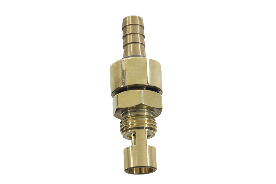 HARLEY Shorty Carburetor Petcock Brass fits 0- Replacement, application for S&S E" and OKO carburetor."