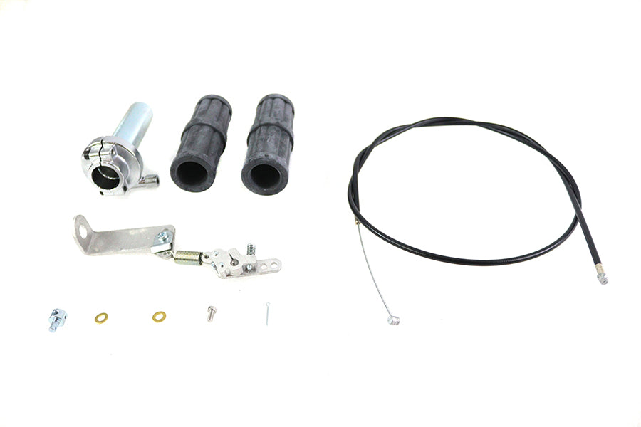 HARLEY 1/4 inch Turn Linkert Throttle Kit fits 1948-1965 FL,