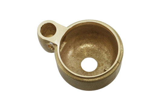 HARLEY Overhead Valve Linkert Carburetor Float Bowl Brass fits 1936-1952 EL, 1941-1965 FL,