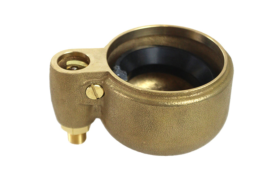 HARLEY Overhead Valve Brass Linkert Bowl Assembly fits 1936-1952 EL, 1941-1965 FL,