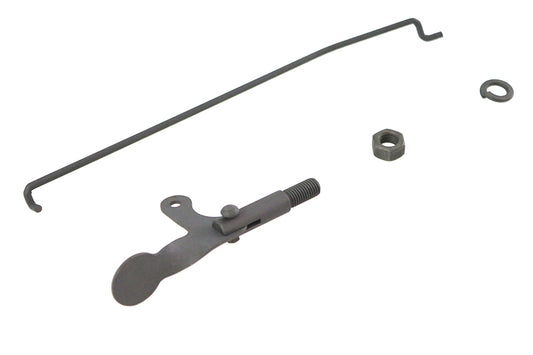 HARLEY Replica Parkerized Carburetor Choke Rod Kit fits 1938-1947 EL,