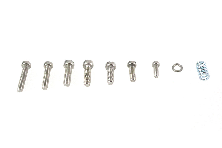 HARLEY Linkert Throttle Lever Replacement Screw and Spring Kit fits 1941-1965 FL, 1937-1952 WL, 1936-1952 EL,