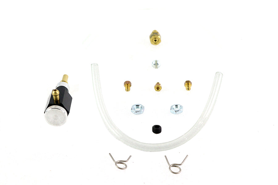 HARLEY Sifton Shorty Hyper-Jet Kit fits 0- Custom, application for OKO and S+S 1-7/8 "E" type carburetors"