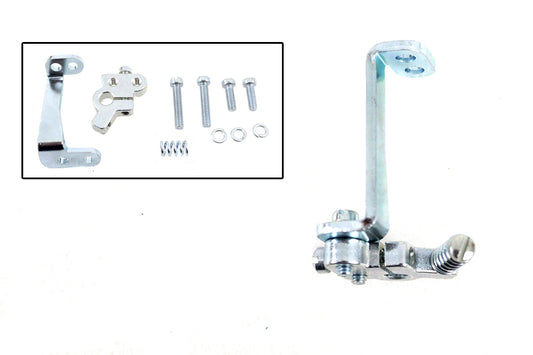 HARLEY Replica Carburetor Throttle Lever with Arm Cadmium Plated fits 1948-1965 FL,