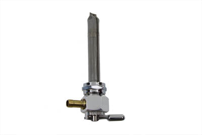 HARLEY Pingel Metric Hex Petcock Left Spigot with Nut Polished fits 1975-1984 FL, 1975-1984 FX, 1984-1994 FXST, 1986-1994 FLST, 1975-1995 XL,