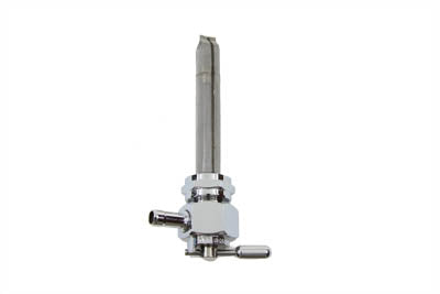 HARLEY Pingel Metric Hex Petcock Left Spigot with Nut Chrome fits 1975-1984 FL, 1975-1984 FX, 1984-1994 FXST, 1986-1994 FLST, 1975-1995 XL,