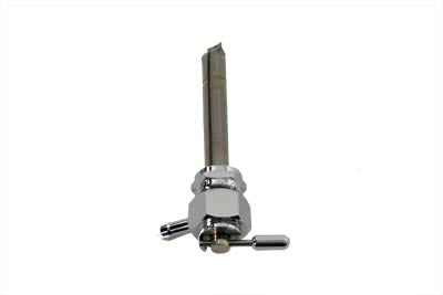 HARLEY Pingel Metric Hex Petcock Right Spigot with Nut Chrome Fits 1975-1984 FL, 1975-1984 FX, 1