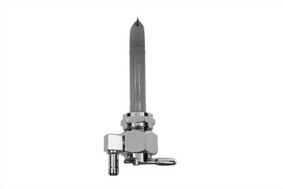 HARLEY Pingel Metric Hex Petcock Down Spigot with Nut Chrome fits 1975-1984 FL, 1975-1984 FX, 1984-1994 FXST, 1986-1994 FLST, 1982-1994 FXR,