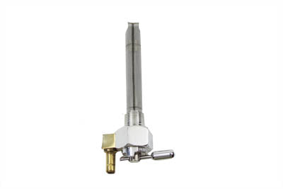 HARLEY Pingel Metric Hex Petcock Down Spigot without Nut Polished Fits 1965-1974 FL, 1971-1974 FX,