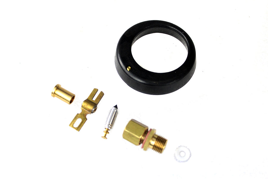 HARLEY Schebler DLX Carburetor Kit fits 0- All, 1-1/4 Schebler Brass Bowl DLX carburetors"