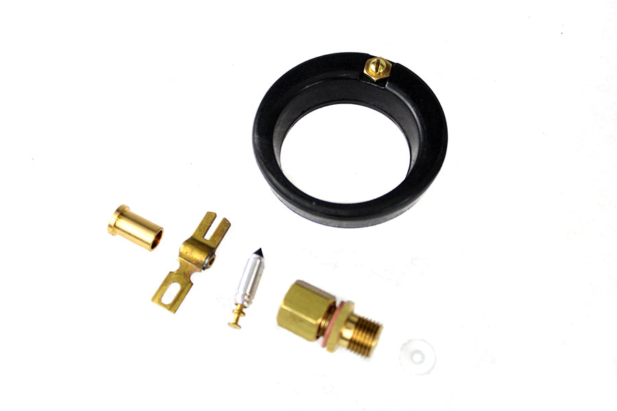 HARLEY Schebler DLX Carburetor Kit fits 0- All, 1-1/4 Schebler Brass Bowl DLX carburetors"