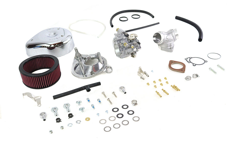HARLEY S&S 1-7/8 inch Super E Carburetor Kit fits 1993-1998 FXST, 1993-1998 FLST, 1993-1998 FXD, 1993-1998 FXR,