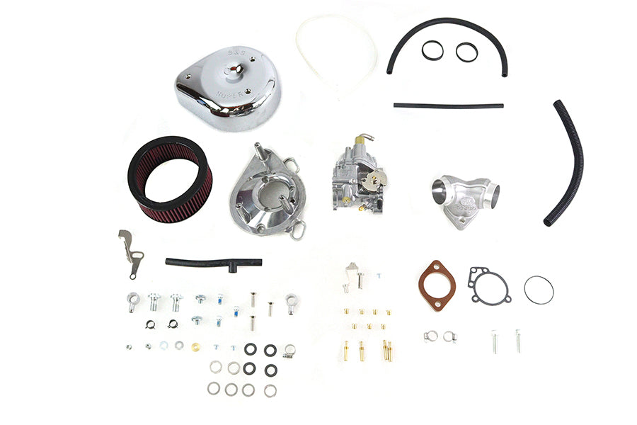 HARLEY S&S 1-7/8 inch Super E Carburetor Kit fits 1993-1998 FXST, 1993-1998 FLST, 1993-1998 FXD, 1993-1998 FXR,