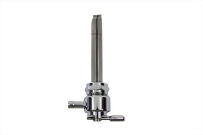 HARLEY Pingel Metric Smooth Petcock Under Spigot with Nut Chrome Fits 1975-1984 FL, 1975-1984 FX,