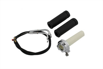 HARLEY Dual Handlebar Throttle Cable Assembly fits 1991-1995 FLT, 1991-1995 FXST, 1991-1995 FLST, 1991-1995 FXD, 1991-1995 XL, 1991-1994 FX